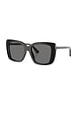 view 2 of 3 Square Sunglasses in Black