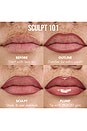 view 8 of 9 DELINEADOR DE LABIOS POWER LINE POUT SCULPT LIP PENCIL in Chiseled Chocolate