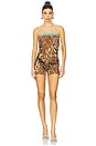 view 1 of 4 The Chyler Dress in Cheetah