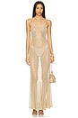 view 1 of 4 The Serafina Dress in Gold