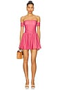 view 1 of 4 The Kat Mini Dress in Red