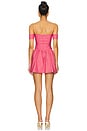 view 3 of 4 The Kat Mini Dress in Red