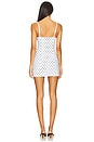 view 3 of 4 x REVOLVE Caroline Corset Dress in White & Black Polka Dots