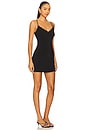 view 2 of 3 The Chloe Mini Dress in Black