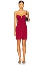 view 1 of 3 The Taylah Dress in Burgundy