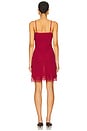 view 3 of 3 The Taylah Dress in Burgundy