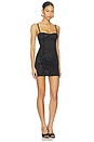 view 2 of 3 The Lex Mini Dress in Black