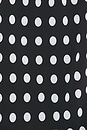 view 4 of 4 VESTIDO HALTER THE PIPER in Black And White Dot