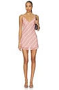 view 1 of 4 The Jordan Slip Dress in Pink Stripe