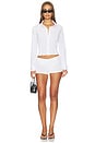 view 6 of 6 x REVOLVE The Carrie Short in White