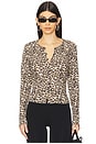 view 1 of 4 Olivia Cardigan in Cheetah