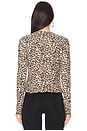 view 3 of 4 Olivia Cardigan in Cheetah
