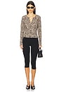 view 4 of 4 Olivia Cardigan in Cheetah