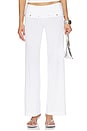view 1 of 6 The Liza Pant in White