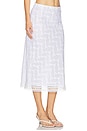 view 2 of 6 The Roxy Skirt in Eyelet Ivory