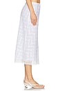 view 3 of 6 The Roxy Skirt in Eyelet Ivory