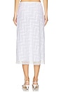 view 4 of 6 The Roxy Skirt in Eyelet Ivory