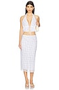 view 5 of 6 The Roxy Skirt in Eyelet Ivory