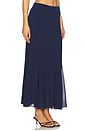 view 2 of 6 The Vienna Slip Skirt in Navy