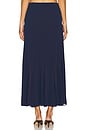 view 4 of 6 The Vienna Slip Skirt in Navy