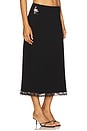 view 2 of 6 The Rosie Skirt in Black