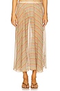 view 1 of 6 The Mize Skirt in Yellow