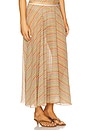 view 2 of 6 The Mize Skirt in Yellow