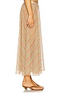 view 3 of 6 The Mize Skirt in Yellow