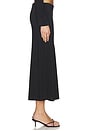 view 3 of 6 The Jessie Slip Maxi Skirt in Black