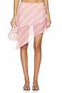 view 1 of 6 The Harley Skirt in Pink Stripe