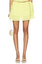 view 1 of 6 The Emma Skirt in Yellow