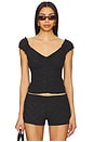 view 1 of 4 The Stephanie Top in Black