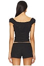 view 3 of 4 The Stephanie Top in Black
