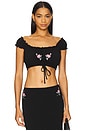 view 1 of 4 The Rose Top in Black