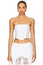 view 1 of 4 The Lisa Top in White