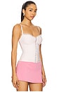 view 2 of 4 The Caroline Corset in Pink
