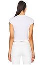 view 3 of 4 The Star Tee in White
