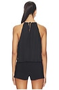 view 3 of 4 The Brynn Halter Top in Black