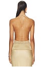 view 3 of 5 The Elsa Top in Gold