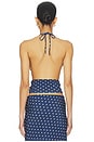 view 3 of 4 x REVOLVE Elsa Top in Navy & White Dot