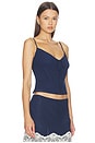 view 2 of 4 The Josephine Top in Navy