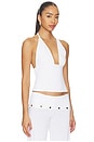 view 2 of 4 The Jade Top in White
