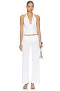 view 4 of 4 The Jade Top in White