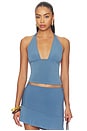 view 1 of 4 The Jade Top in Blue