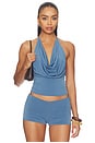 view 1 of 4 The Elsa Top in Blue