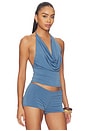 view 2 of 4 The Elsa Top in Blue