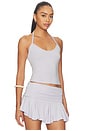 view 2 of 4 The Mollie Halter Top in Baby Blue
