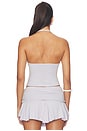 view 3 of 4 The Mollie Halter Top in Baby Blue