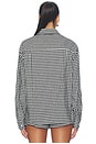 view 5 of 6 The Olive Flannel in Black & White