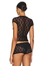 view 3 of 4 The Ella Top in Black Lace